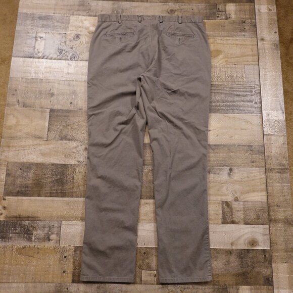 Peter Millar Pima Cotton Stretch Chinos Men’s 40x34.5 Gray Casual Golf Pant - Picture 9 of 12